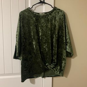Boutique Velvet Top